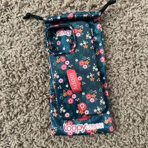 Loopy iPhone 14 Pro Case - Midnight Meadow